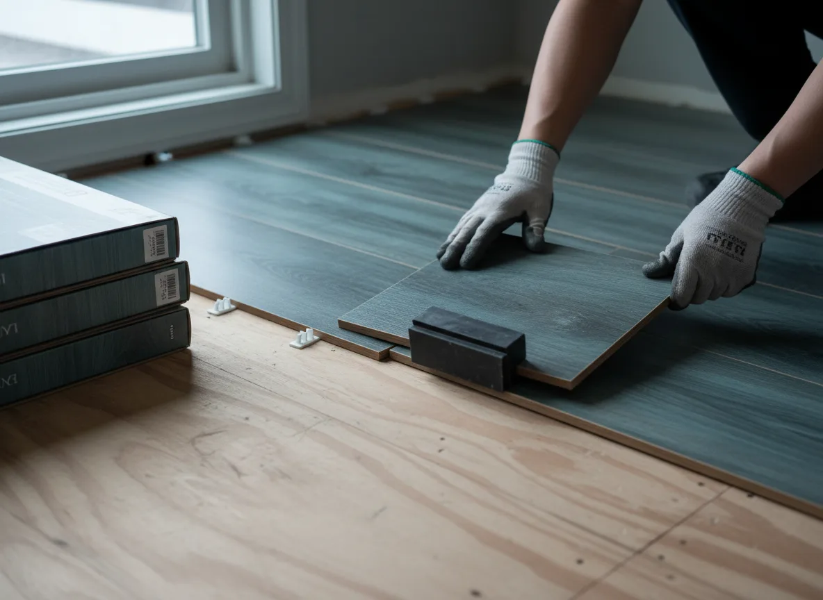 Luxury Vinyl Plank Installation company in Veteran, WY